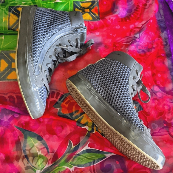 Stella McCartney Adidas high top size 7.5/39.5 - Picture 2 of 5